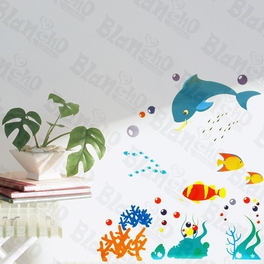blancho bedding Magical Aquarium - Wall Decals Stickers Appliques Home D¨¦cor