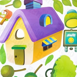 Blancho Bedding Magical House - Wall Decals Stickers Appliques Home Decor