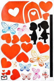 Blancho Bedding Mail Lover - X-Large Wall Decals Stickers Appliques Home Decor
