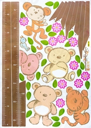 Blancho Bedding Measuring My Height - Large Wall Decals Stickers Appliques Home Decor