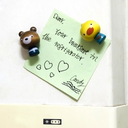 Blancho Bedding [Mini Bear & Chicken] - Refrigerator Magnets / Animal Magnets
