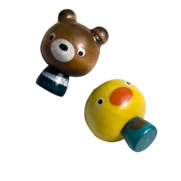 blancho bedding [Mini Bear & Chicken] - Refrigerator Magnets / Animal Magnets