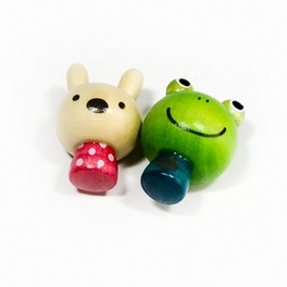 blancho bedding [Mini Frog & Rabbit] - Refrigerator Magnets / Animal Magnets