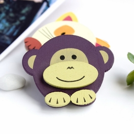 Blancho Bedding [Monkey & Cat] - Brooch / Brooch Pin / Animal Pin Brooch