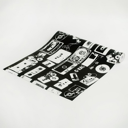 Blancho Bedding Musical Instruments Homeland - Self-Adhesive Wallpaper Home Decor(Roll)