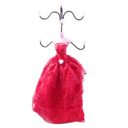 blancho bedding [My Heart] Jewelry Display Holder Figure Stand Red