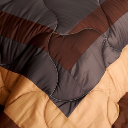 Blancho Bedding [My Lilith] Quilted Patchwork Down Alternative Comforter Set (Full/Queen Size)