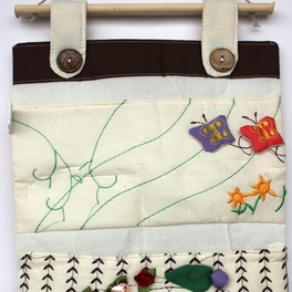Blancho Bedding [My Way Home] Wall Hanging/ Hanging Baskets/ Wall Organizers /Wall Baskets (10*20)