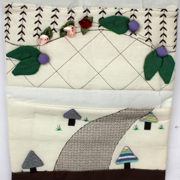 Blancho Bedding [My Way Home] Wall Hanging/ Hanging Baskets/ Wall Organizers /Wall Baskets (10*20)