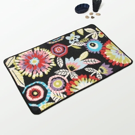 blancho bedding Naomi - [Laguna] Hawaiian Print Luxury Home Rugs (15.7 by 23.6 inches)