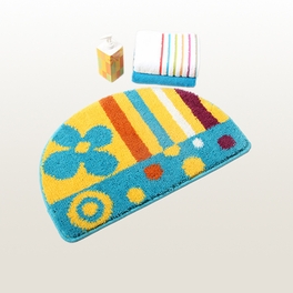 blancho bedding Naomi - [Love Music] Beautiful Room Rugs (15.7 by 24.4 inches)