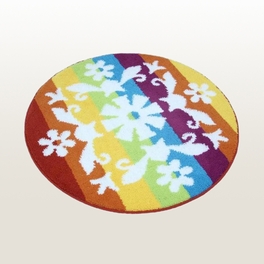 blancho bedding Naomi - [Romantic Snowy World] Round Home Rugs (35.4 by 35.4 inches)