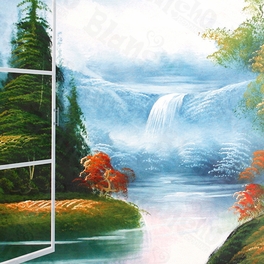 Blancho Bedding Natural Scene - Large Wall Decals Stickers Appliques Home Decor