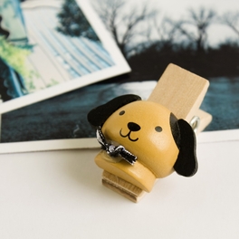 Blancho Bedding [Naughty Animals-3] - Wooden Clips / Wooden Clamps / Mini Clips