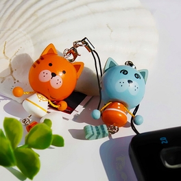 blancho bedding [Naughty Cat-1] - Cell Phone Charm Strap / Camera Charm Strap / Handbags Charms