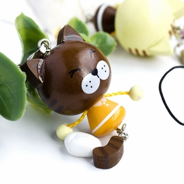 Blancho Bedding [Naughty Cat-2] - Cell Phone Charm Strap / Camera Charm Strap / Handbags Charms