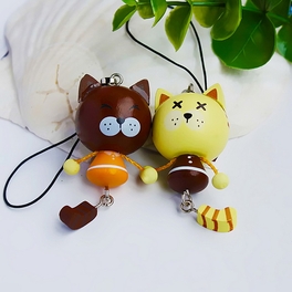 blancho bedding [Naughty Cat-2] - Cell Phone Charm Strap / Camera Charm Strap / Handbags Charms