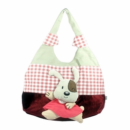 blancho bedding [Naughty Rabbit] 100% Cotton Canvas Shoulder Bag / Swingpack / Travel Bag