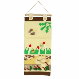 blancho bedding [Nice Day] Ivory/Wall Hanging/Baskets/Hanging Wall Basket/ Hanging Wall Baskets (10*24)