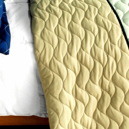 Blancho Bedding [Night In Forest] 3PC Vermicelli-Quilted Patchwork Quilt Set (Full/Queen Size)