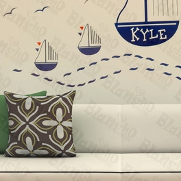 Blancho Bedding Ocean Trip - Wall Decals Stickers Appliques Home D¨¦cor