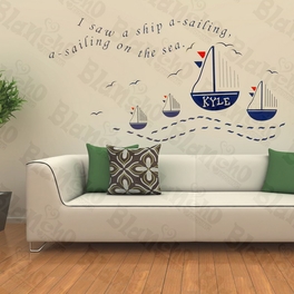 blancho bedding Ocean Trip - Wall Decals Stickers Appliques Home D¨¦cor