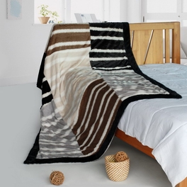 blancho bedding Onitiva - [Art of Life] Patchwork Throw Blanket (61 by 86.6 inches)
