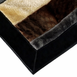 Blancho Bedding Onitiva - [Bittersweet] Patchwork Rugs (19.7 By 31.5 Inches)
