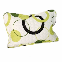 blancho bedding Onitiva [Green Fairy] Quilted Sham / Quilted Pillow Sham (33.8 by 24 inches)