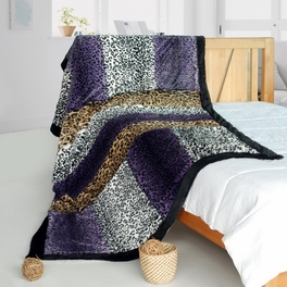 blancho bedding Onitiva - [Imagination] Patchwork Throw Blanket (61 by 86.6 inches)