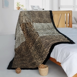 blancho bedding Onitiva - [Optional Style] Patchwork Throw Blanket (61 by 86.6 inches)