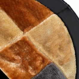 Blancho Bedding Onitiva - [The Dance Of Passion] Patchwork Rugs (27.6 By 15.7 Inches)