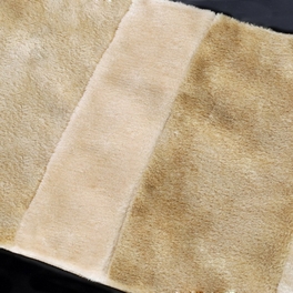 Blancho Bedding Onitiva - [Truffel Vanille] Patchwork Rugs (19.7 By 31.5 Inches)