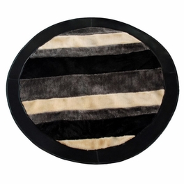blancho bedding Onitiva - [Vectoria] Patchwork Rugs (35.4 by 35.4 inches)