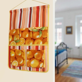 Blancho Bedding [Orange] Wall Hanging/ Wall Organizers / Wall Baskets / Hanging Baskets/ Baskets (14*20)