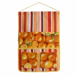 blancho bedding [Orange] Wall hanging/ Wall organizers / Wall Baskets / Hanging Baskets/ Baskets (14*20)