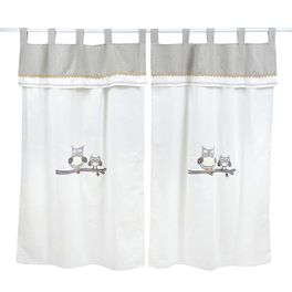 blancho bedding [Owl]Crib Bedding Accessory - Window Curtain