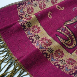 Blancho Bedding Pa-612-6 Big Flower Pattern Exquisitely Soft Woven Pashmina/Shawl/Scarves