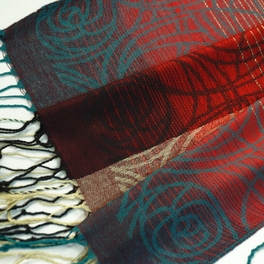 Blancho Bedding Pa-a09-7 Moon & Stars & Roses Elegant Fashion Smooth Touch Tassel Ends Pashmina/Shawl/Scarf