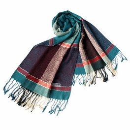 blancho bedding Pa-a13-1 Fantasy Stars & Flowers Fashion Revitalized Style Luxurious Silky Soft Pashmina/Shawl/Scarf