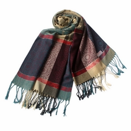 blancho bedding Pa-a13-2 Fantasy Stars & Flowers Fashion Revitalized Style Luxurious Silky Soft Pashmina/Shawl/Scarf
