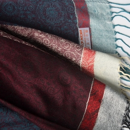 Blancho Bedding Pa-a13-3 Fantasy Stars & Flowers Fashion Revitalized Style Luxurious Silky Soft Pashmina/Shawl/Scarf