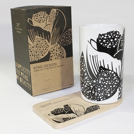 blancho bedding [Peony] Graphic Mug / Wood Coaster - No Handle (4.4 inch height)