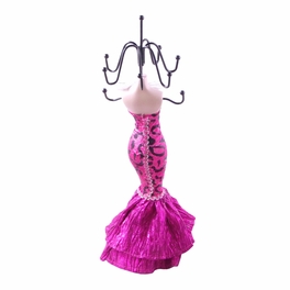 Blancho Bedding [Personal Party] Jewelry Display Holder Figure Stand Hot Pink