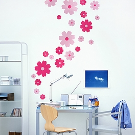 blancho bedding Petal Wheel-1 - Wall Decals Stickers Appliques Home Decor