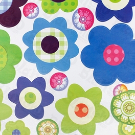 Blancho Bedding Petal Wheel-2 - Wall Decals Stickers Appliques Home Decor