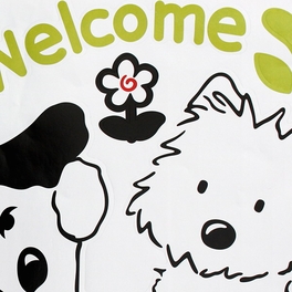 Blancho Bedding Pets Love - Wall Decals Stickers Appliques Home Decor