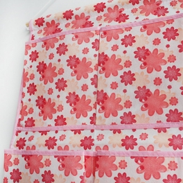 Blancho Bedding [Pink Flowers] Pink/Wall Hanging/ Wall Organizers / Baskets / Hanging Baskets (13*24)