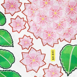 Blancho Bedding Pink Petals - Wall Decals Stickers Appliques Home Decor