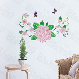 blancho bedding Pink Petals - Wall Decals Stickers Appliques Home Decor